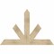 Ekena Millwork Saratoga Rough Sawn Timber Gable Bracket, Douglas Fir, 60"W x 40"H x 4"D x 6"F, 16/12 Pitch GBW060X40X0406SAR00RDF - alternate 1